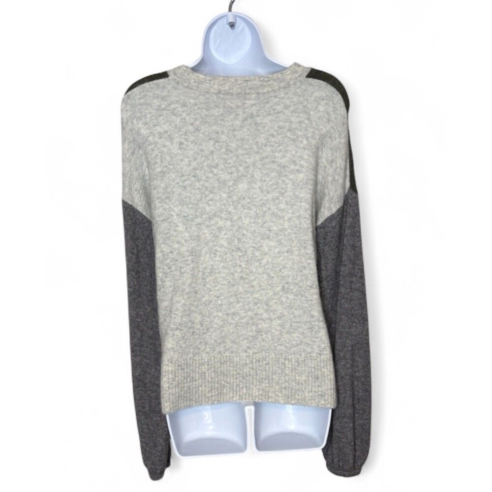 Madewell Colorblock Payton Pullover Sweater Coziest Yarn Size XS - Picture 3 of 5